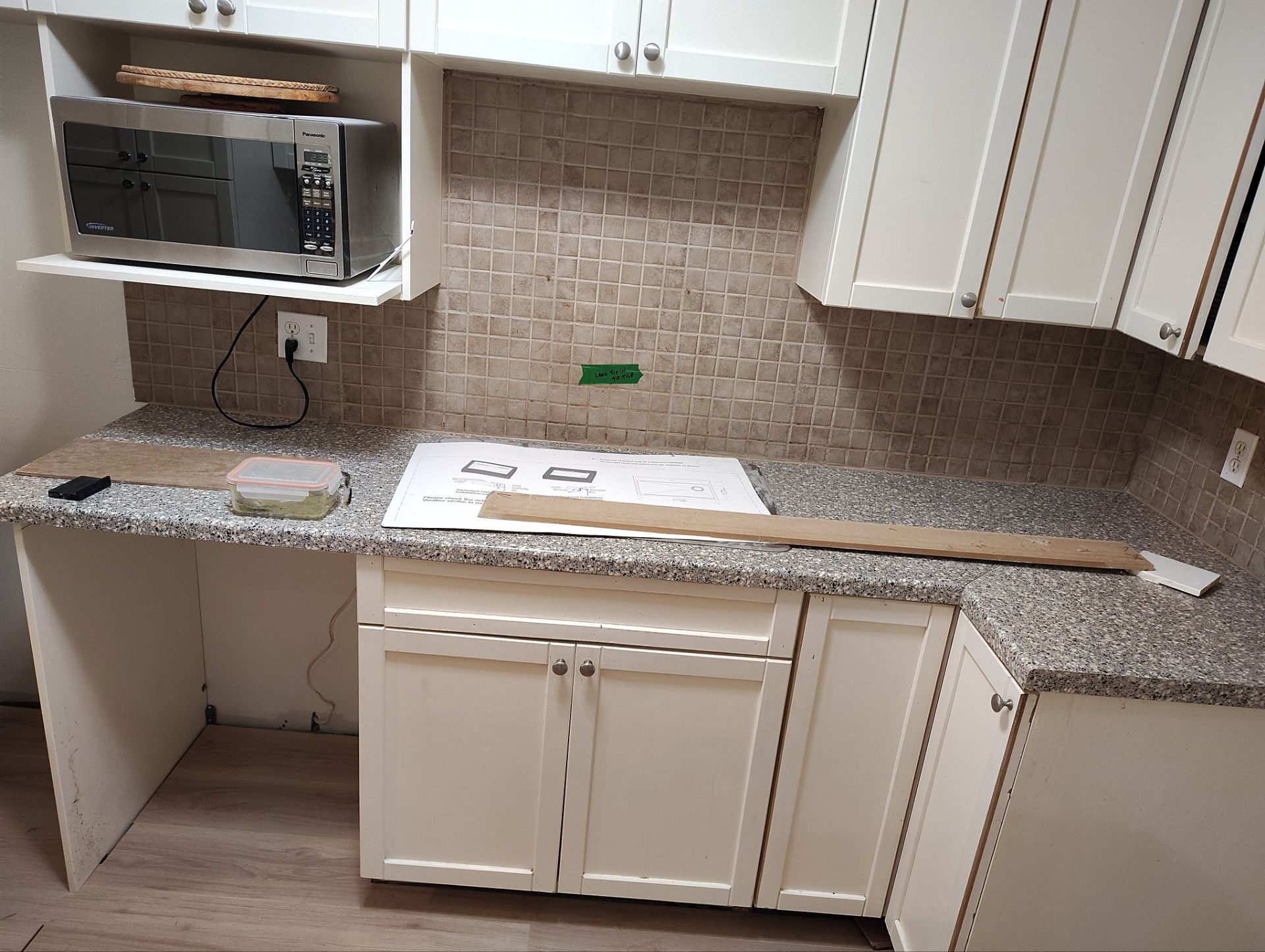 Two-tone kitchen build — Camwood Ave, Maple Ridge, BC