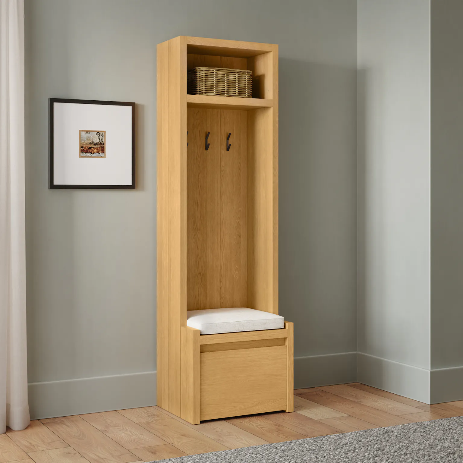 The Mudroom Locker — custom mudroom lockers for residential entryways