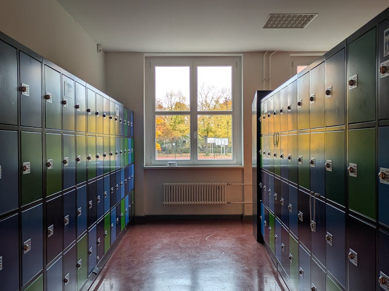 The School of Rock — kid-tough lockers for schools and daycares