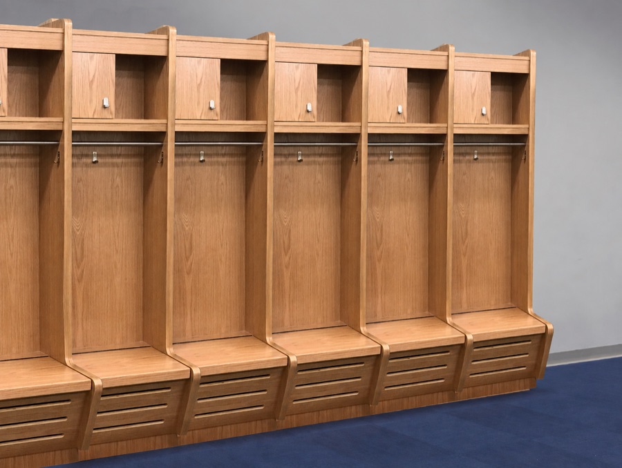 The Red Special — custom athletic team lockers for pro and amateur sports