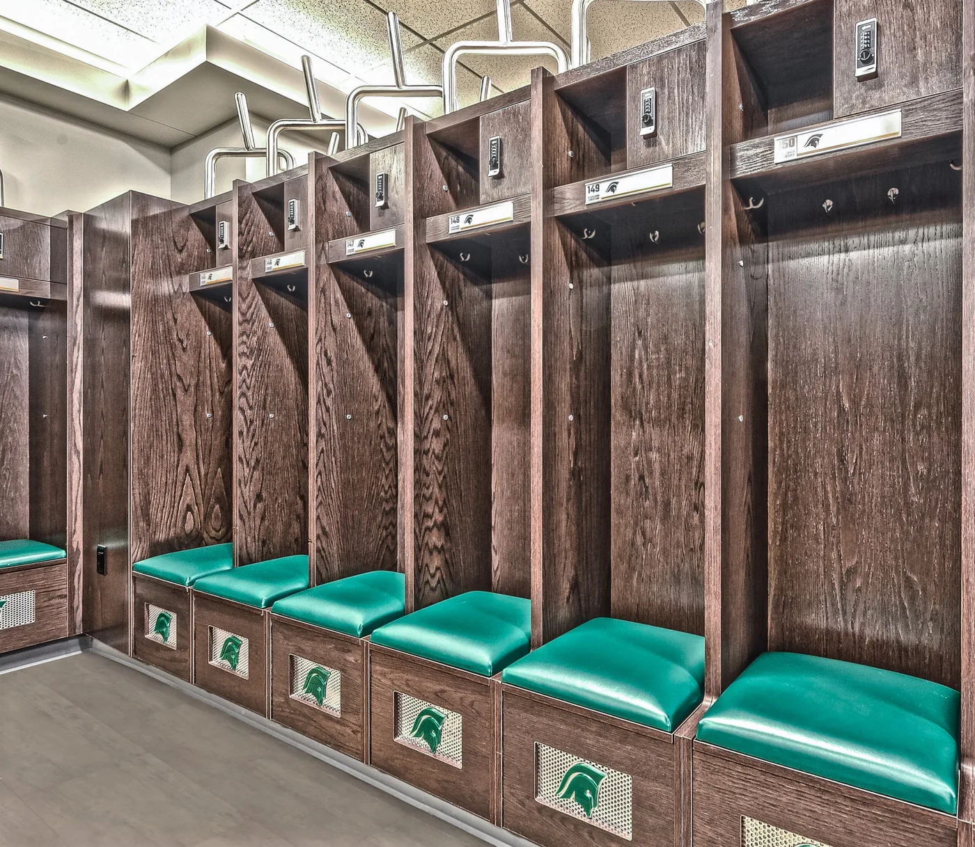 The Team Stall — custom athletic team lockers for pro and amateur sports