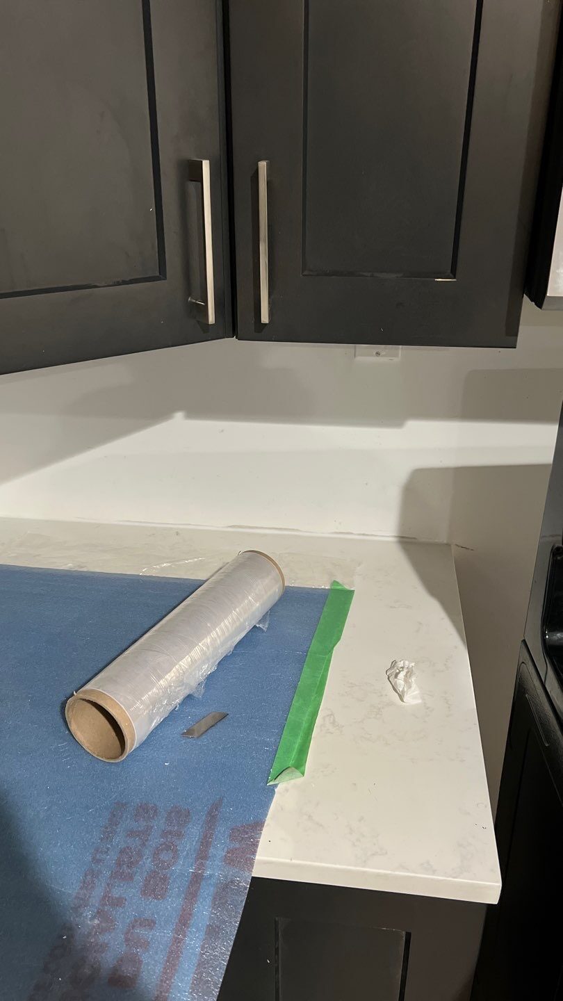 Insurance cabinet restoration — Stayte Rd, White Rock, BC