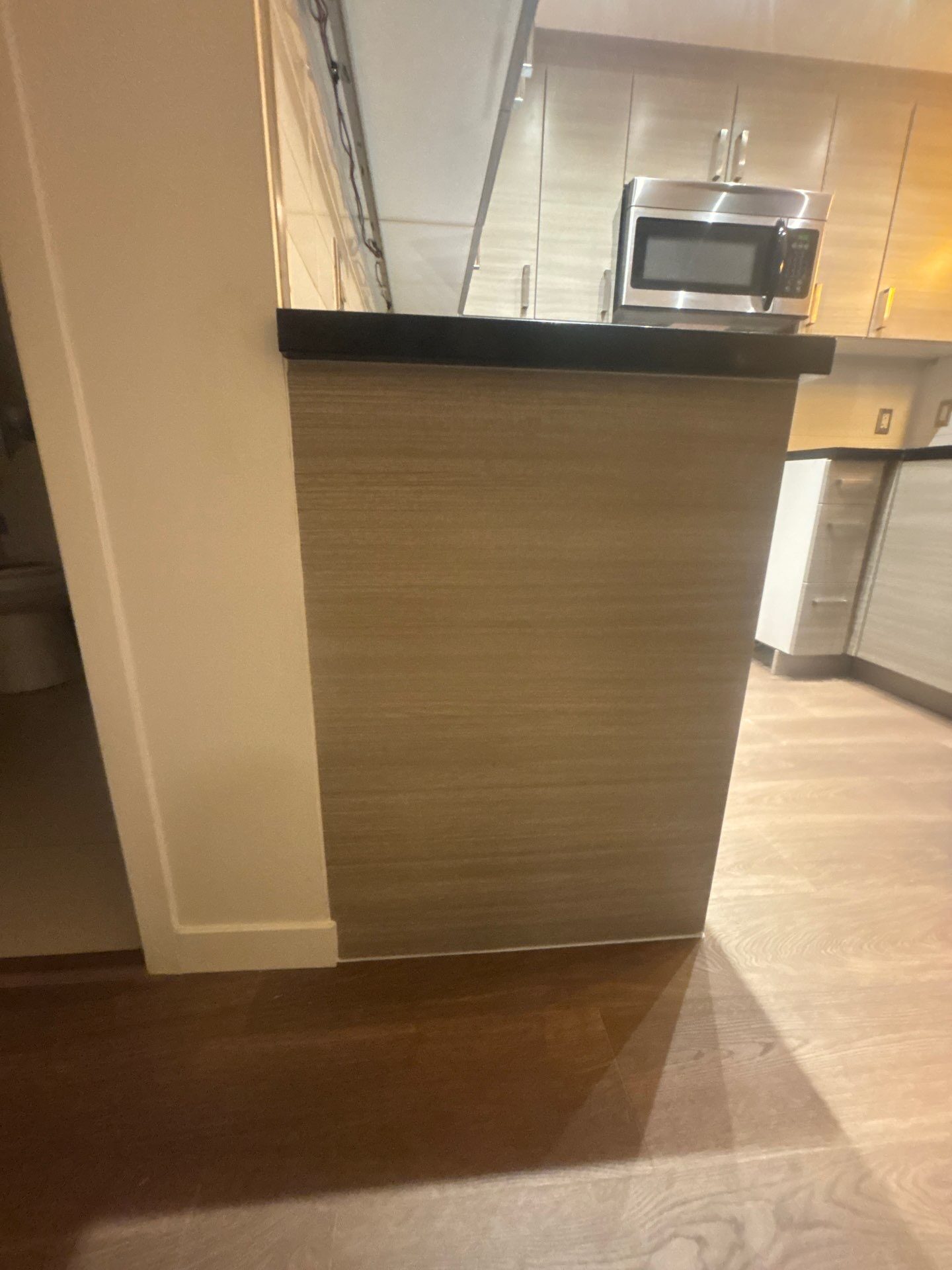 Insurance vanity restoration — 930 W 16th Ave, Vancouver, BC