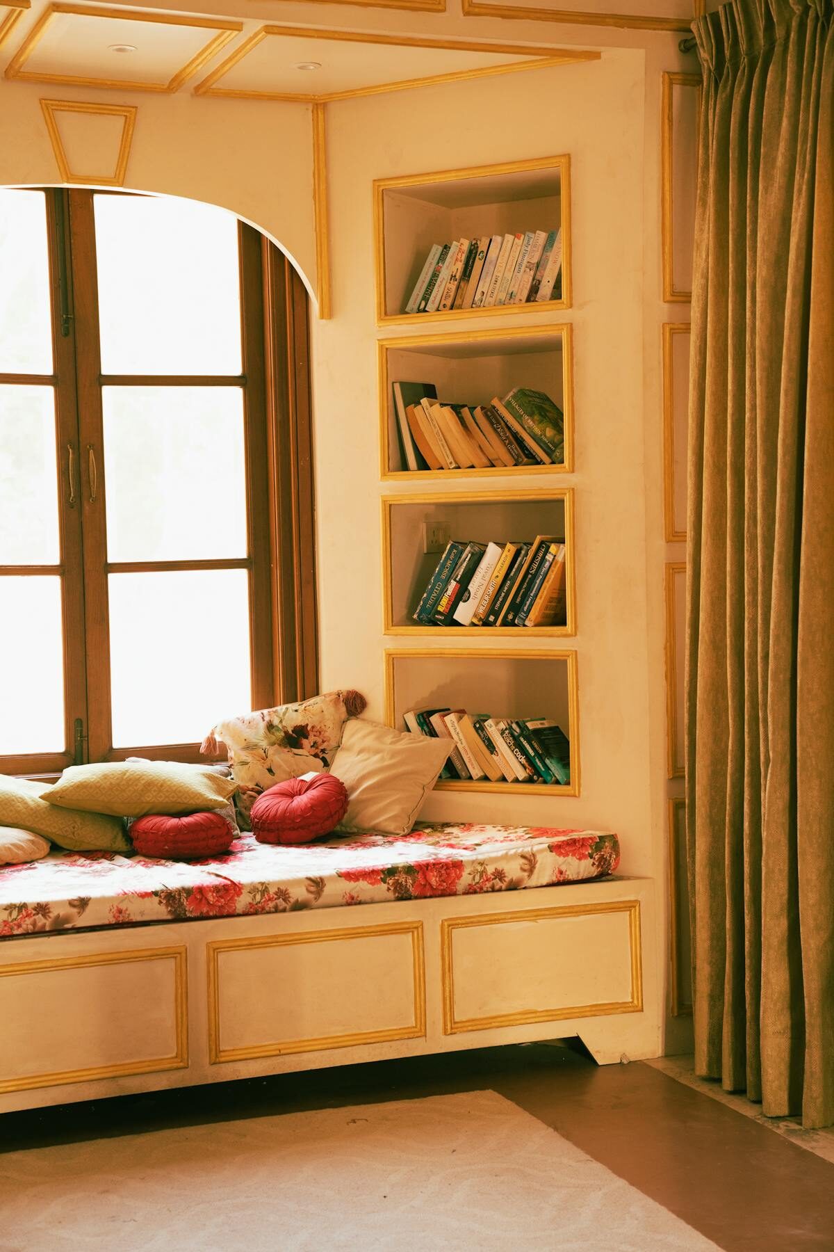 Custom built-in shelving