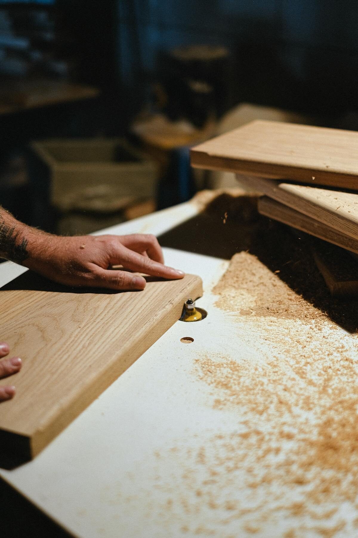 Wood finishing craftsman